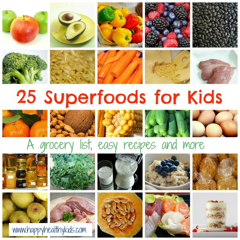 Teen-friendly superfoods